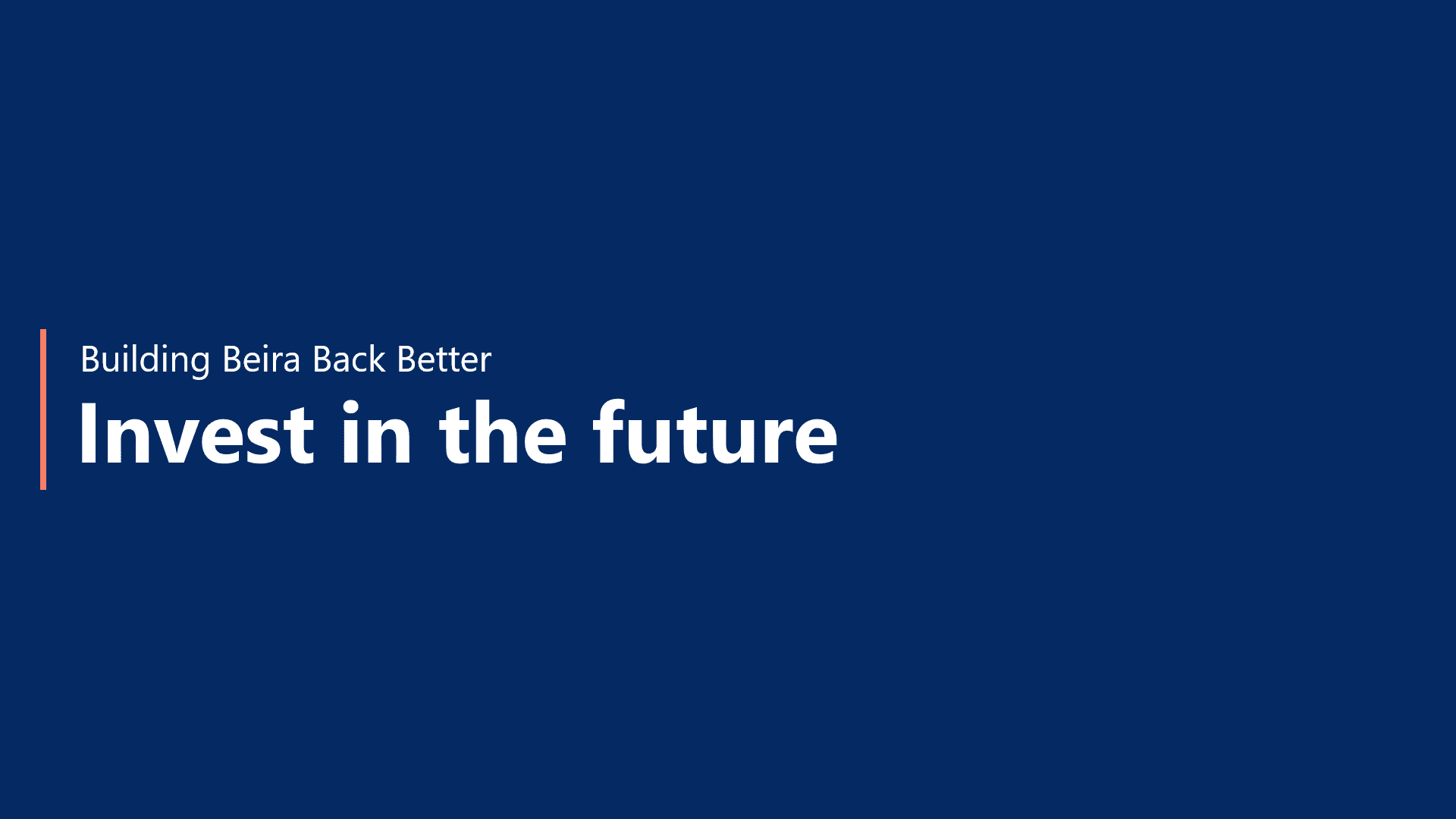 Invest in the future - verhaallijn en presentatie duurzaam communicatiebureau Haarlem
